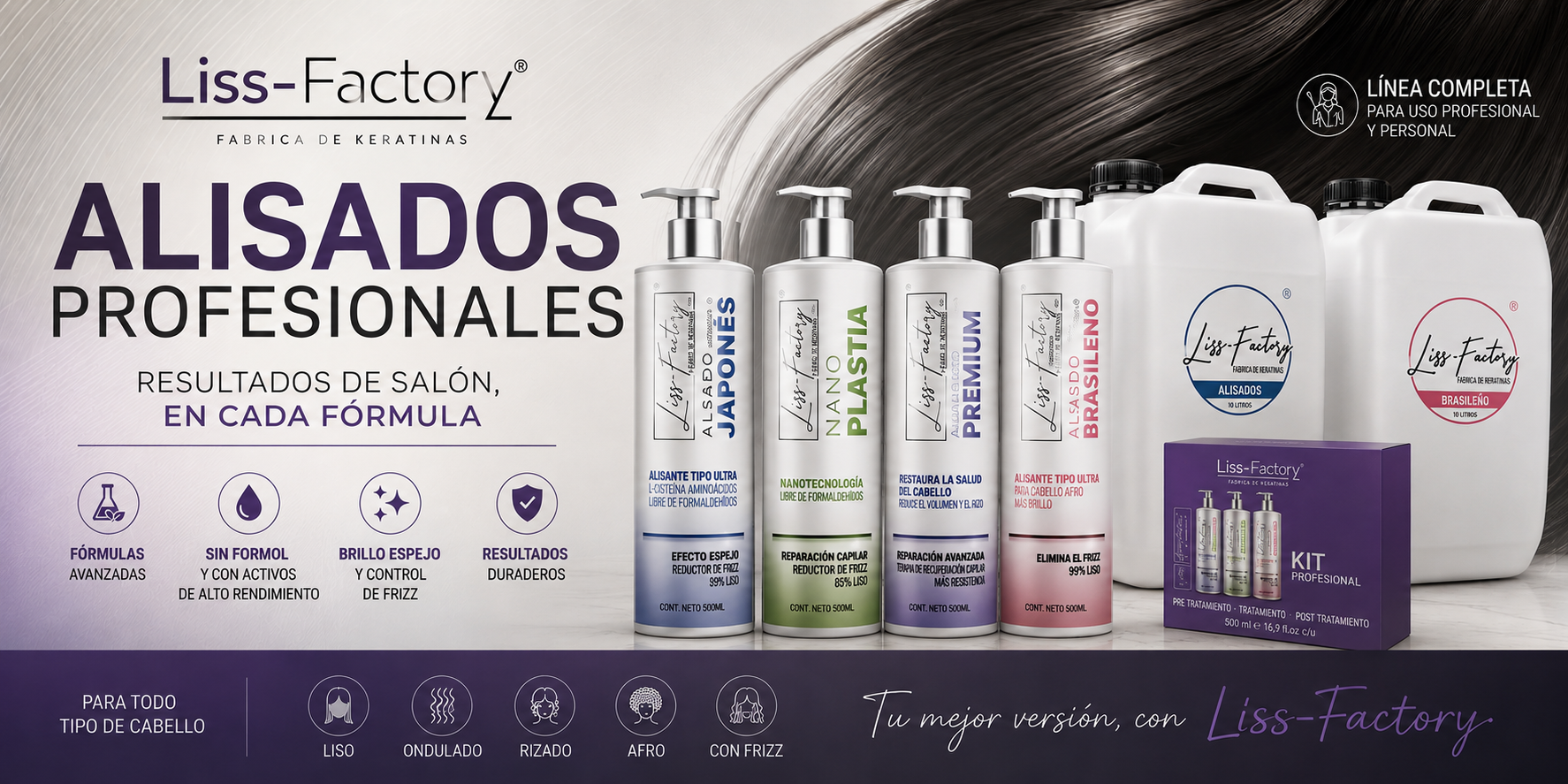 Alisados profesionales