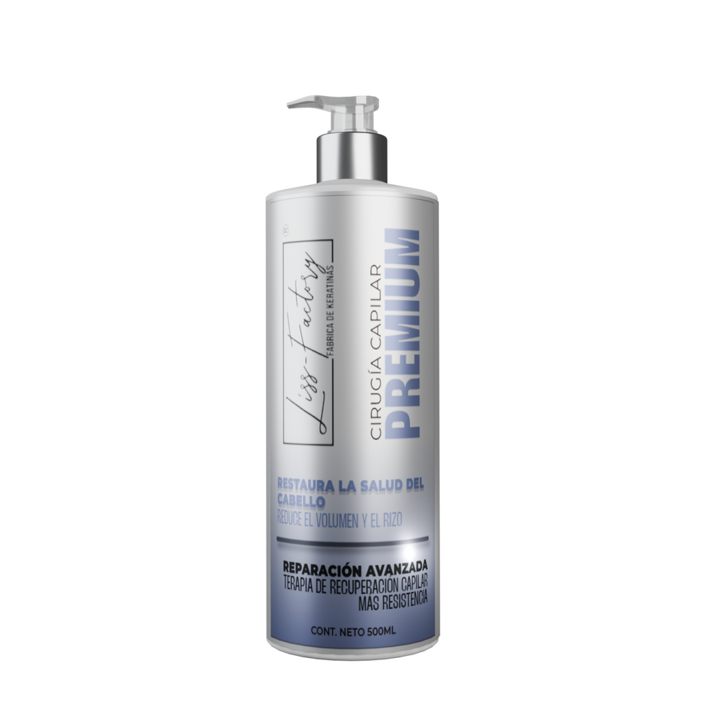 Liss-Factory Cirugía Capilar Profesional 500 ml | Reparación Profunda y Control del Frizz
