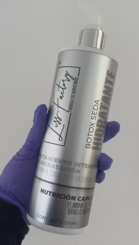 Botox Hidratante Efecto Seda Liss-Factory 500 ml | Hidratación y Reparación Capilar