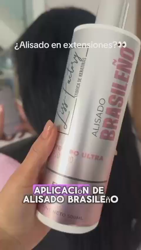 Kit Alisado Brasileño Profesional Liss-Factory 250 ml + Shampoo Pre 250 ml